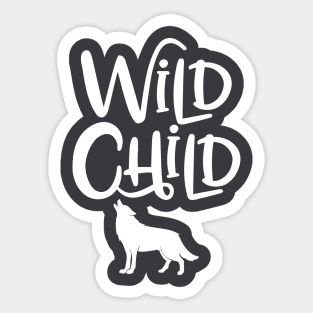 Wild Child Sticker